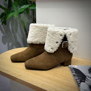 0018 娜娜甄选2025新款 女士加绒靴