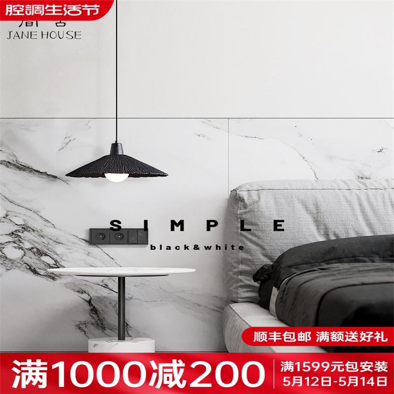 意式极简床头小吊灯现代简约吧台卧室餐桌灯个性创意高级感吊线灯