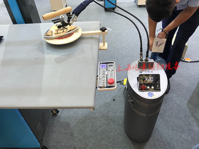 汉明威服装厂大烫机节能发生器