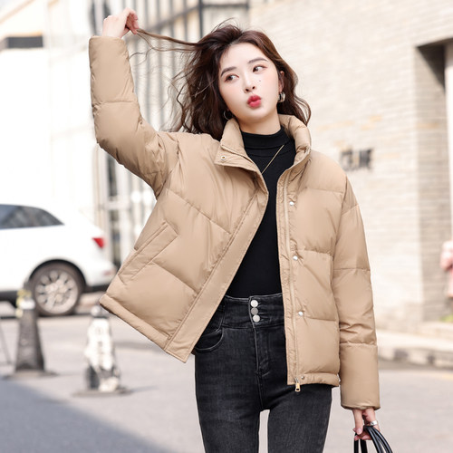 新国标90白鸭绒爆款羽绒服女潮流