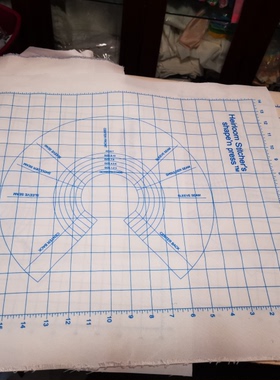 smocking定型帆布 领口定型 bishop 手工 diy