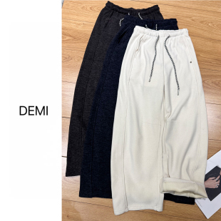 百搭显瘦加绒休闲裤 MISS 2025秋冬新款 定制 F1306 RUILI