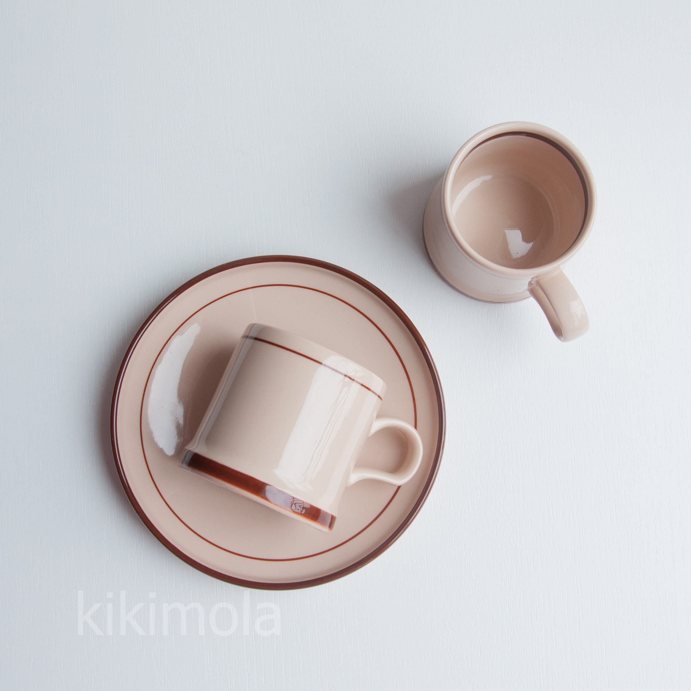 ⭐日本anwa复古咖啡杯vintage焦糖奶茶北欧ins陶制150毫升