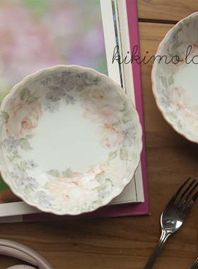 ⭐日本中古碎花盘 复古餐具 vintage 陶瓷 ins同款稀少 收藏 网红