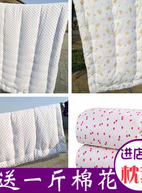 酒店被子200x230春秋冬被芯双人2.2x2.4白色1.6米单人棉被160x210