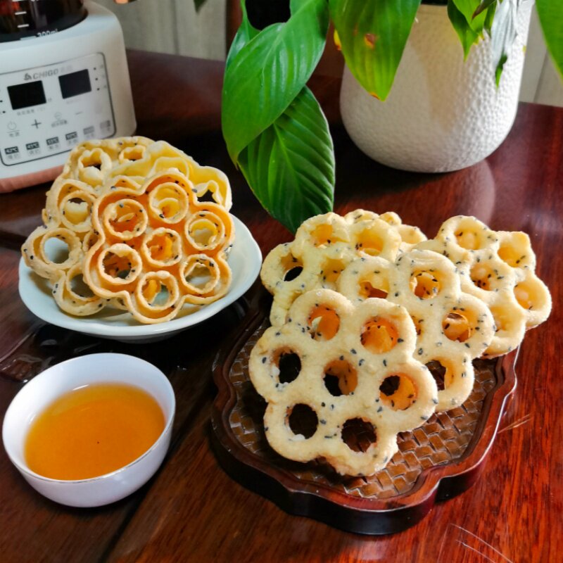玉林窗花广西玉林特产年货梅花酥咸甜酥脆中式怀旧传统糕点