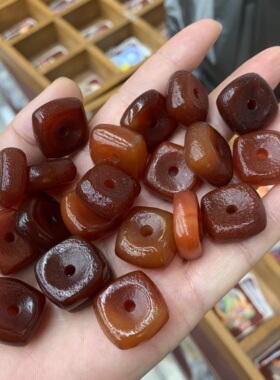 原色平安藏扣配件文玩diy配饰材料串饰手工项链佛珠链子手链手串