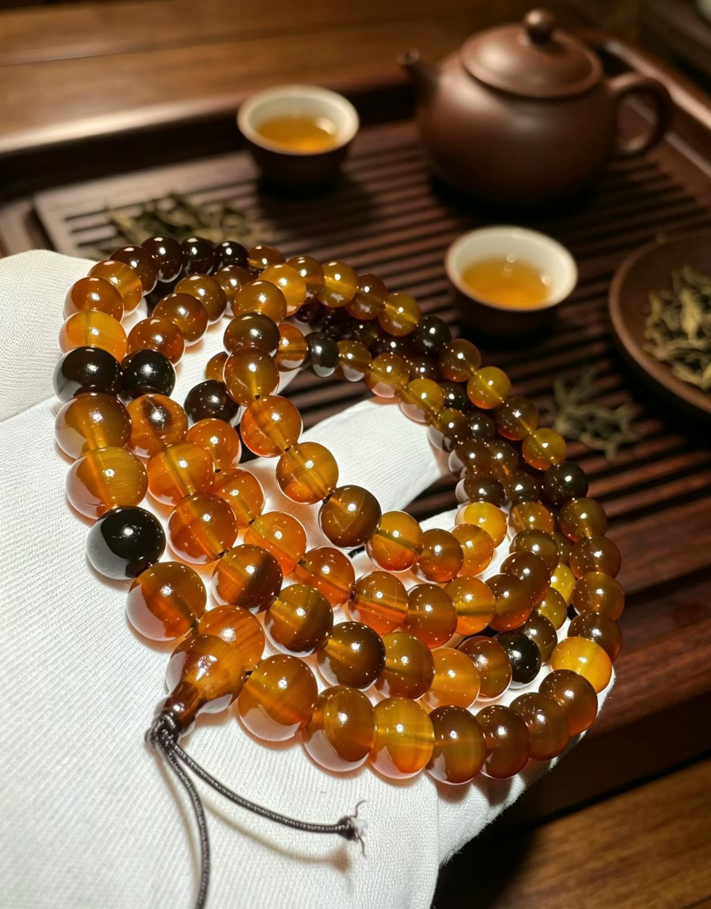 山龟壳108多圈手链项链9.8毫米手链满血文玩手把件工艺摆件饰品