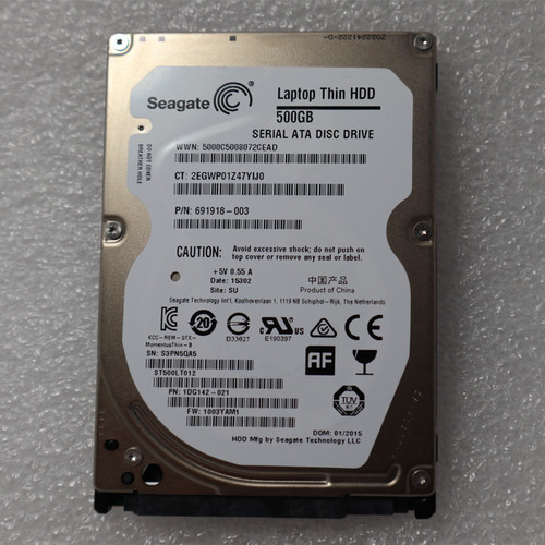 Seagate/希捷 ST500LT012 机械硬盘适用联想戴尔HP笔记本Mini主机