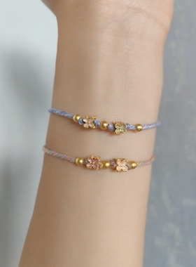 原创六一端午节五彩绳手链闺蜜生日礼物