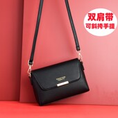 小众设计包包女春夏2025新款 潮高级感软皮包百搭小方包单肩斜挎包