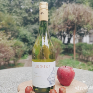 菠萝白桃梨香！智利名庄进口威玛一帆风顺霞多丽干白葡萄酒珍藏级