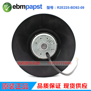 091219230VM2E068 原装 BD92 R2E225 DF涡轮离心风机风扇 德国进口