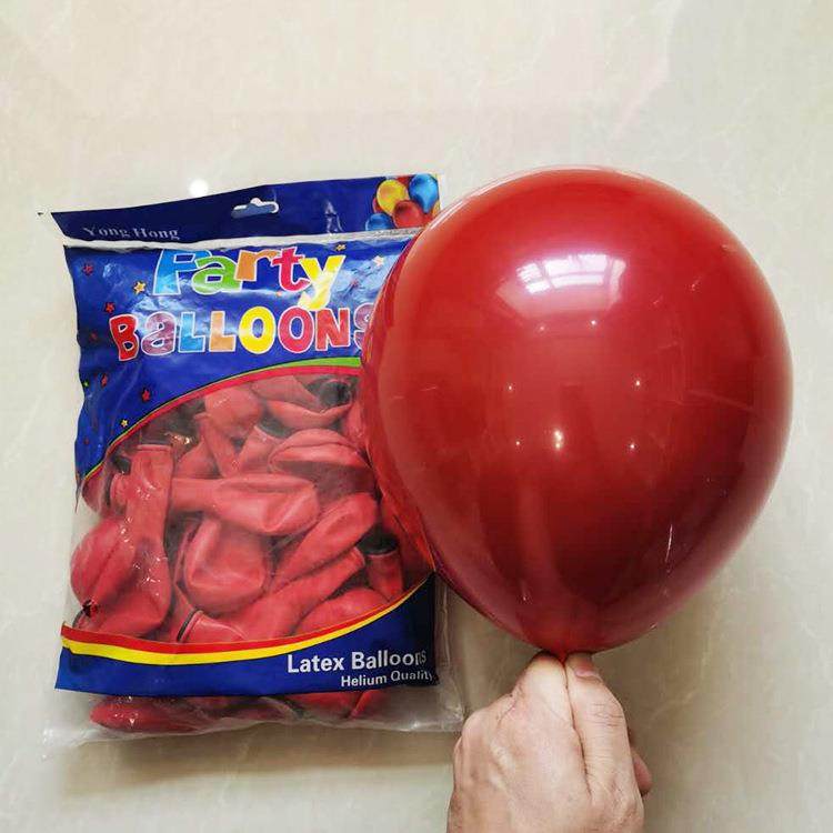 2026款浪婚漫礼婚庆用品石榴红气球单卧室客房装饰布置双层红气球,节庆用品/礼品,气球,淘宝优惠券,粉丝福利购,淘宝优惠卷