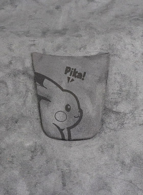 适用特斯拉方向盘贴model3modelY改装配件车标贴翻毛皮内饰皮卡丘