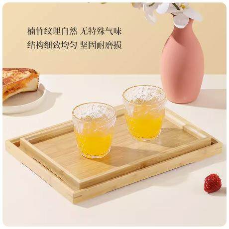 2026款竹木托茶盘日式长家用水杯盘盘方形木制酒糖果盘店餐厅茶具,餐饮具,盘,淘宝优惠券,粉丝福利购,淘宝优惠卷