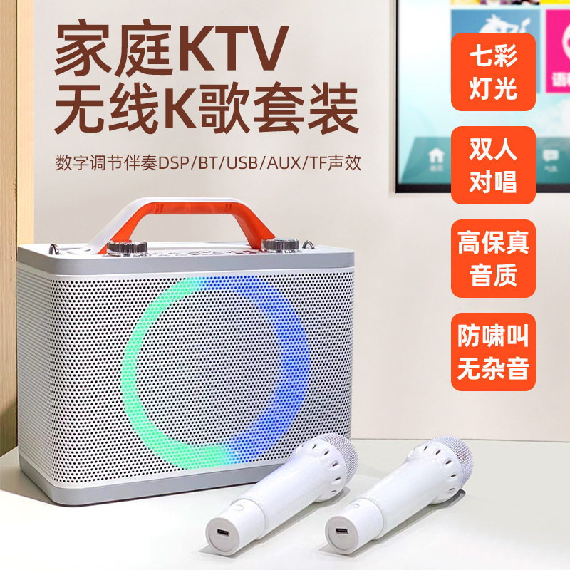 家庭K歌户外手机麦克风蓝牙音箱
