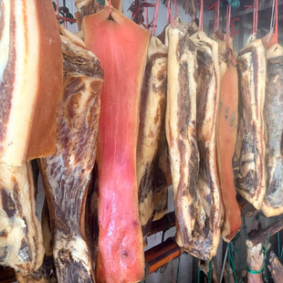 3斤整条风干腊肋条散养猪肉生态猪五花肉白腊肉衢州饭店朱熹腊肉