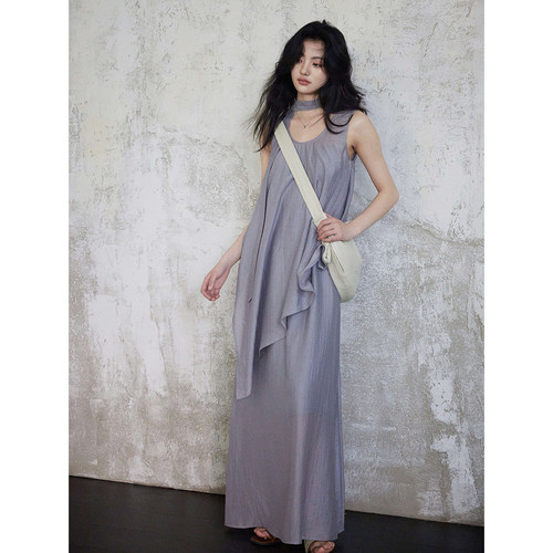 天丝飘逸气质慵懒风套装