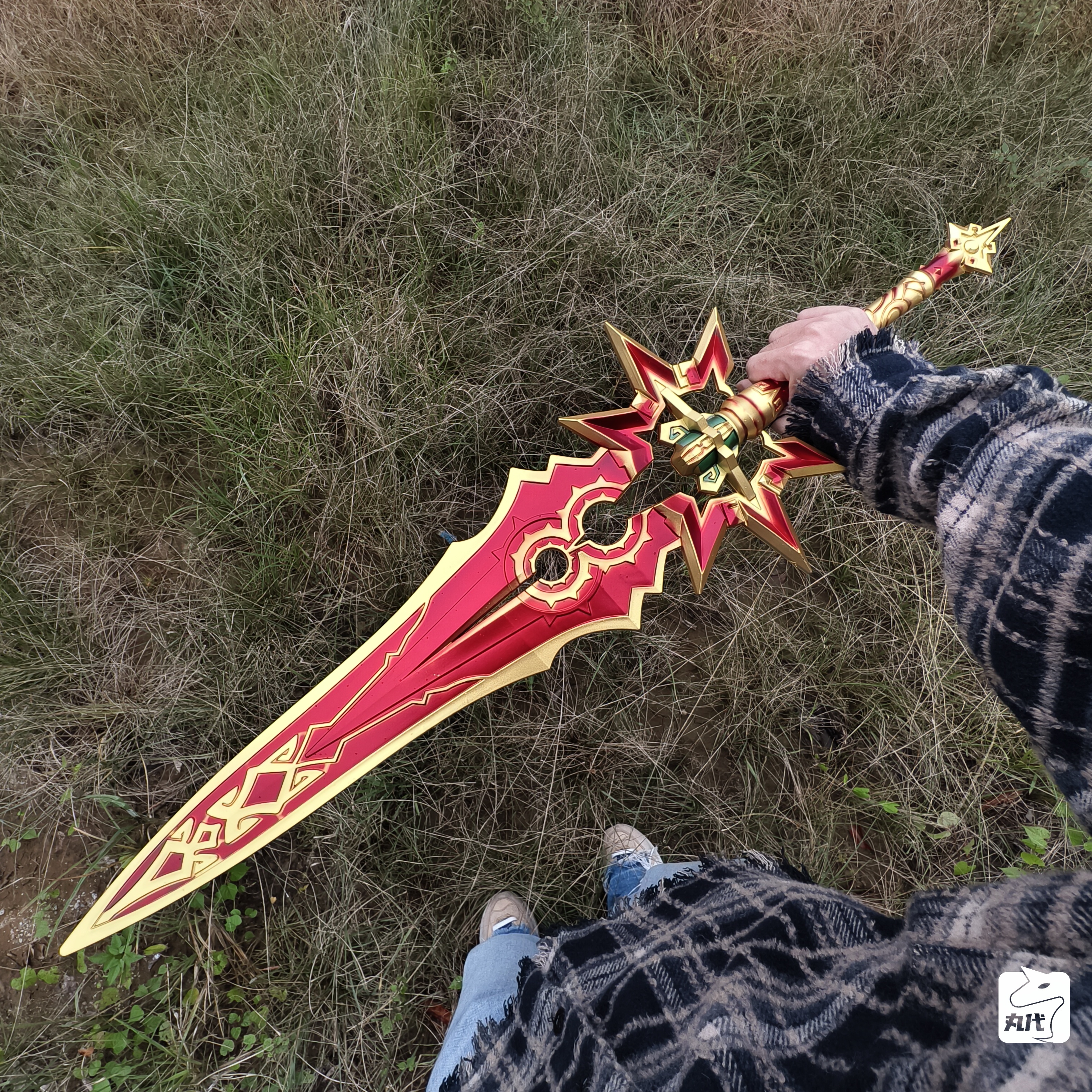 焚曜千阳模型原神玛薇卡cos道具武器兵器模型玩具男孩刀剑未开刃