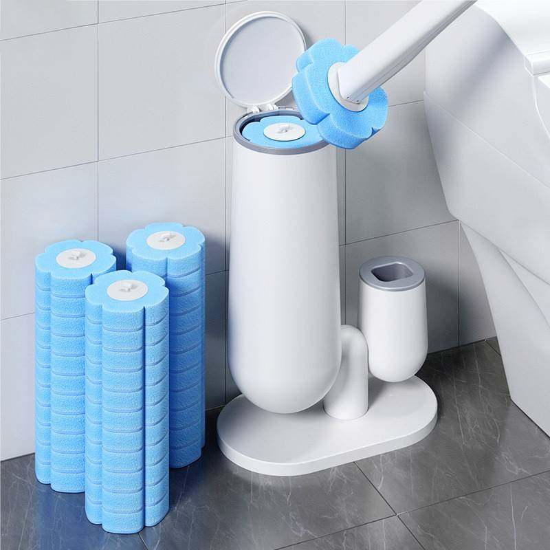 茶花一次性马桶刷套装家用可抛式替换头刷子清洁无死角夹缝刷清洁,家庭/个人清洁工具,一次性马桶刷,淘宝优惠券,粉丝福利购,淘宝优惠卷