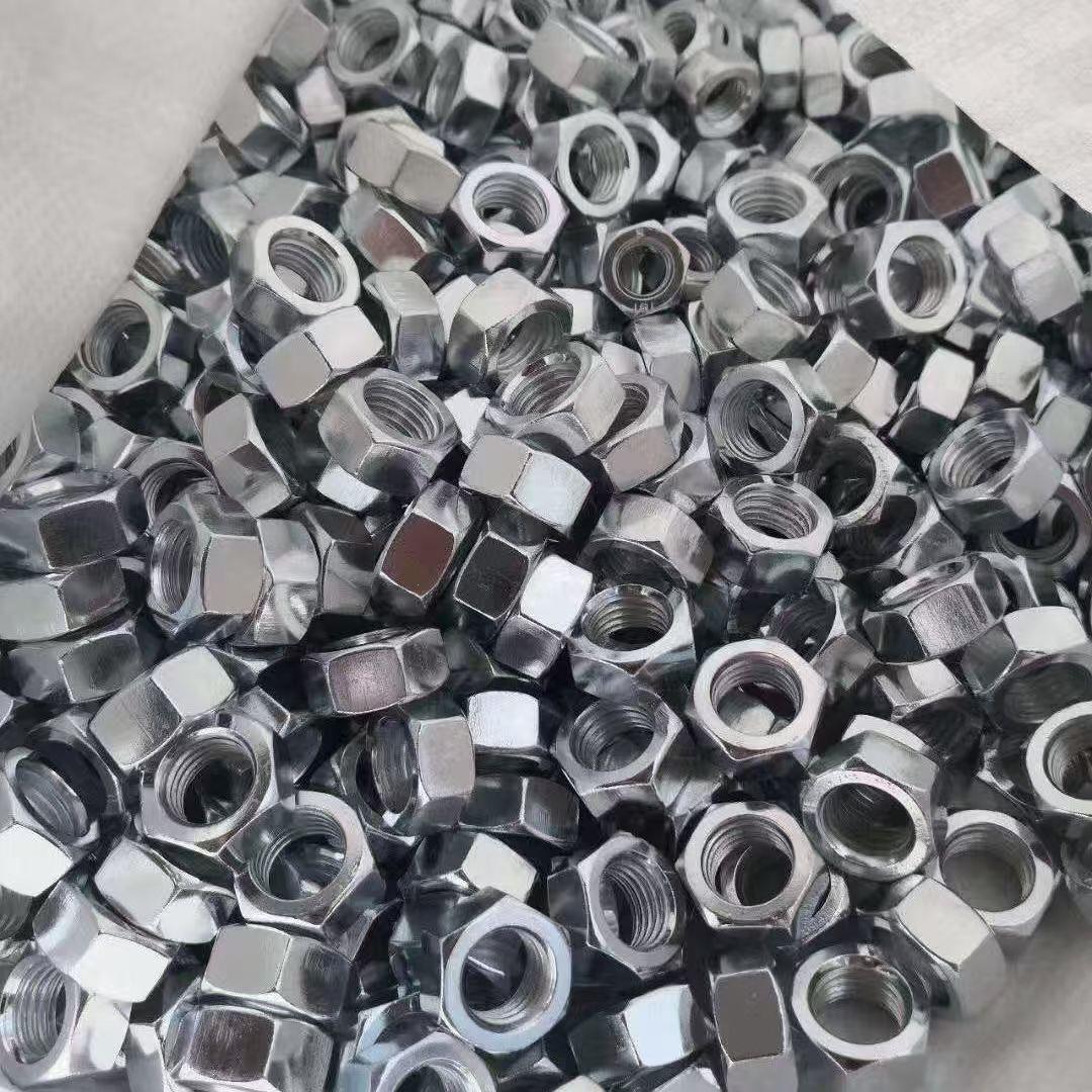 4.8级螺丝螺母国标镀锌六