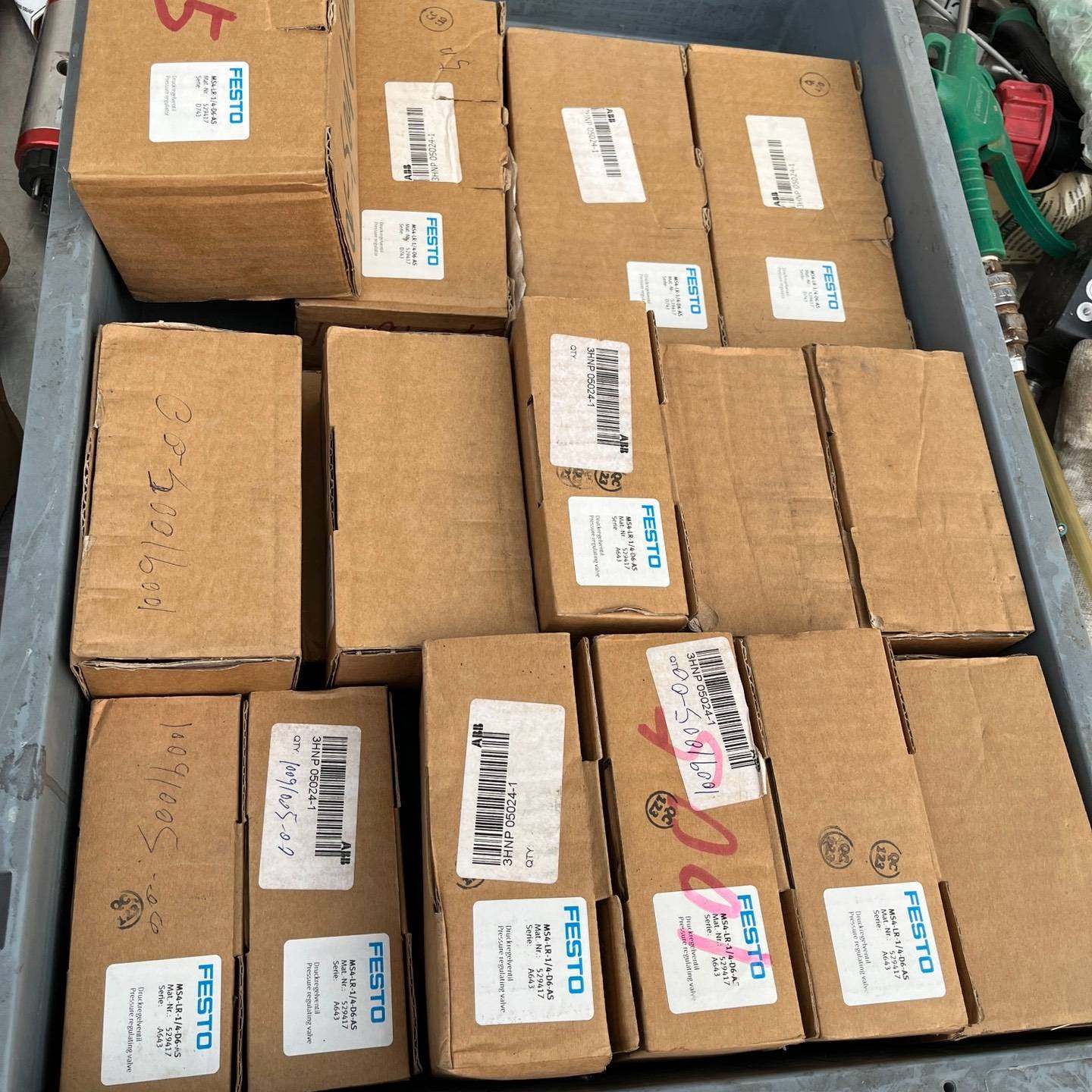 议价-费斯托减压阀MS4-LR-1/4-D6-AS、529417全