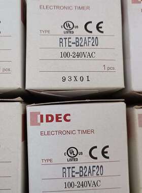 可维修-全新IDEC和泉 RTE-B2AF20 110-240VAC-议价