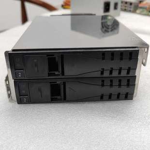原装 成色漂亮 2320研华工控机阵列硬盘盒双盘位 ACP