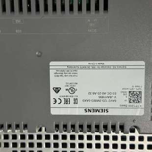 Basic触摸屏 西门子KTP1200 冲新裸机