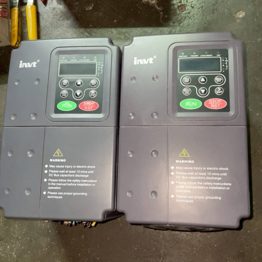 议价-英威腾CHF100-004G/5R5P-4KW刚刚从设备拆下