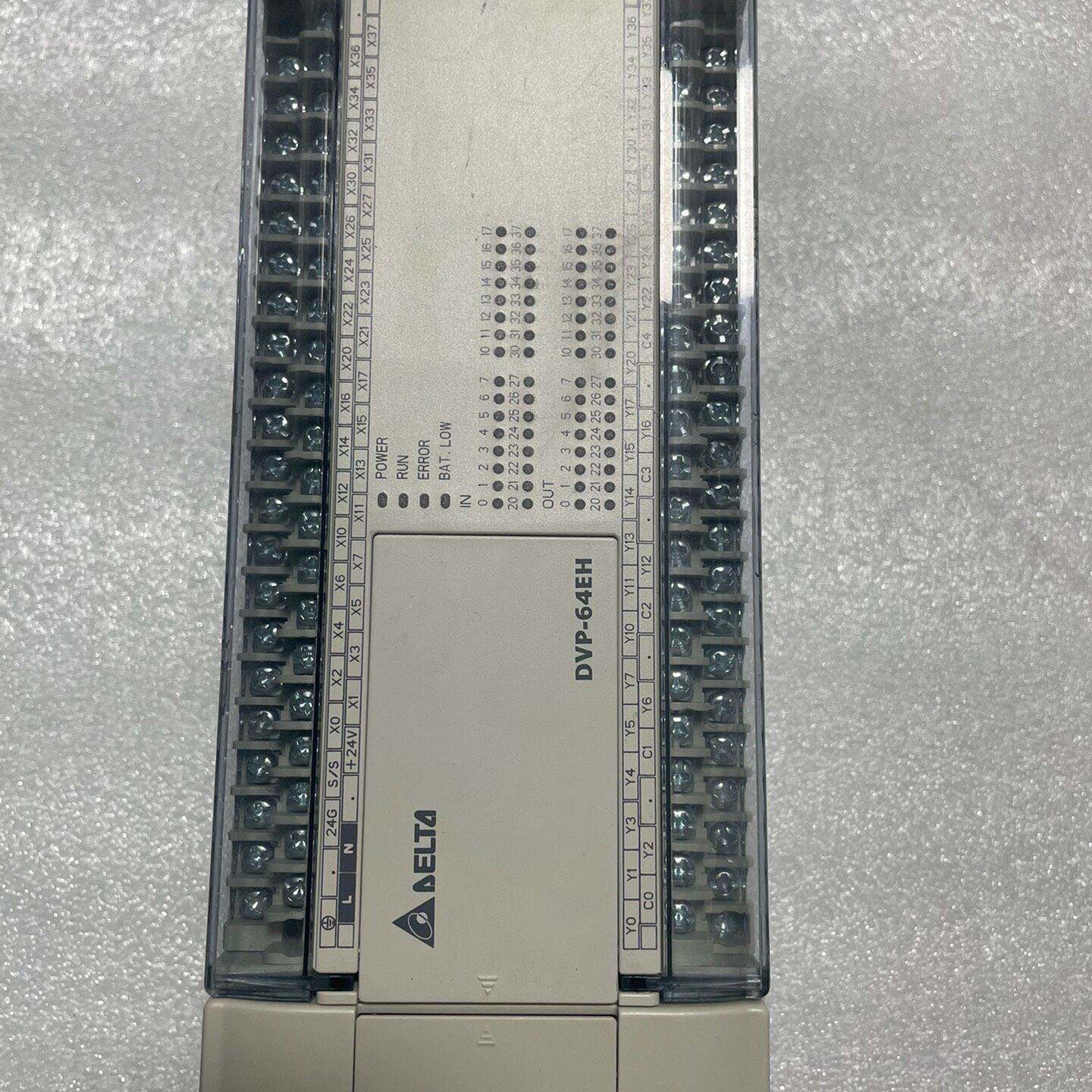 议价-台达PLC可编程控制器 DVP64EH00R3 功能完好,