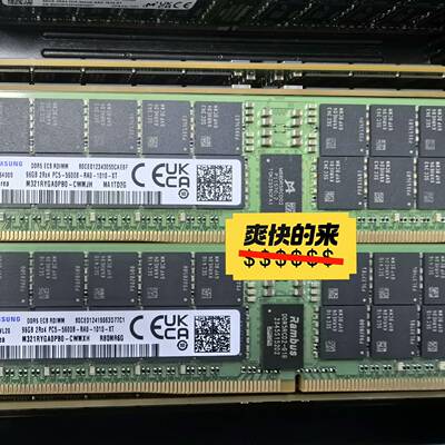 议价-三星 96G DDR5 2Rx4 5600 RDIMM EC