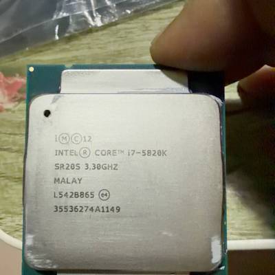 议价-英特尔I7-5820K，3.30GHz，拆机件，成色还