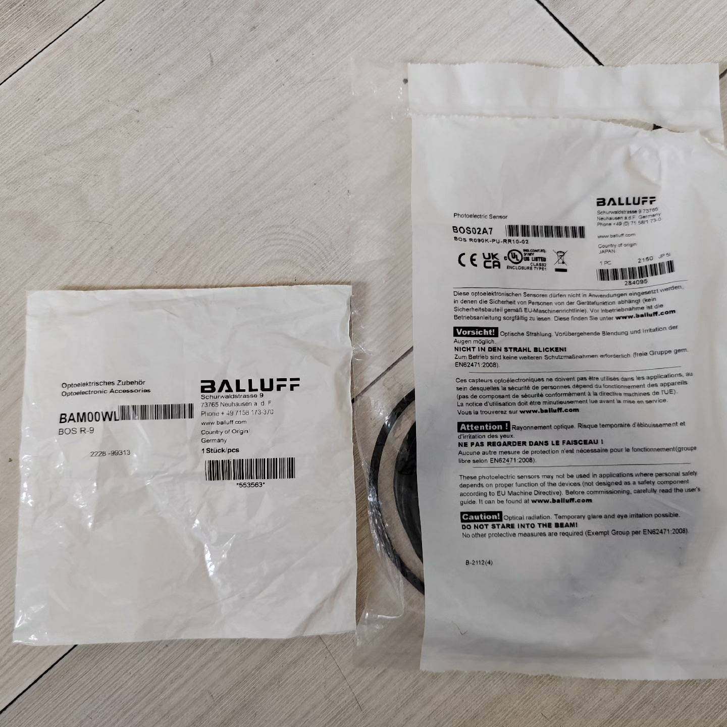 议价-BOS02A7，全新正品现货，巴鲁夫BALLUFF光电