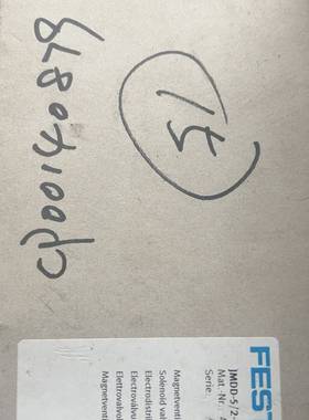 议价-费斯托JMDD-5/2-D-1C订货号43345全新原装FE