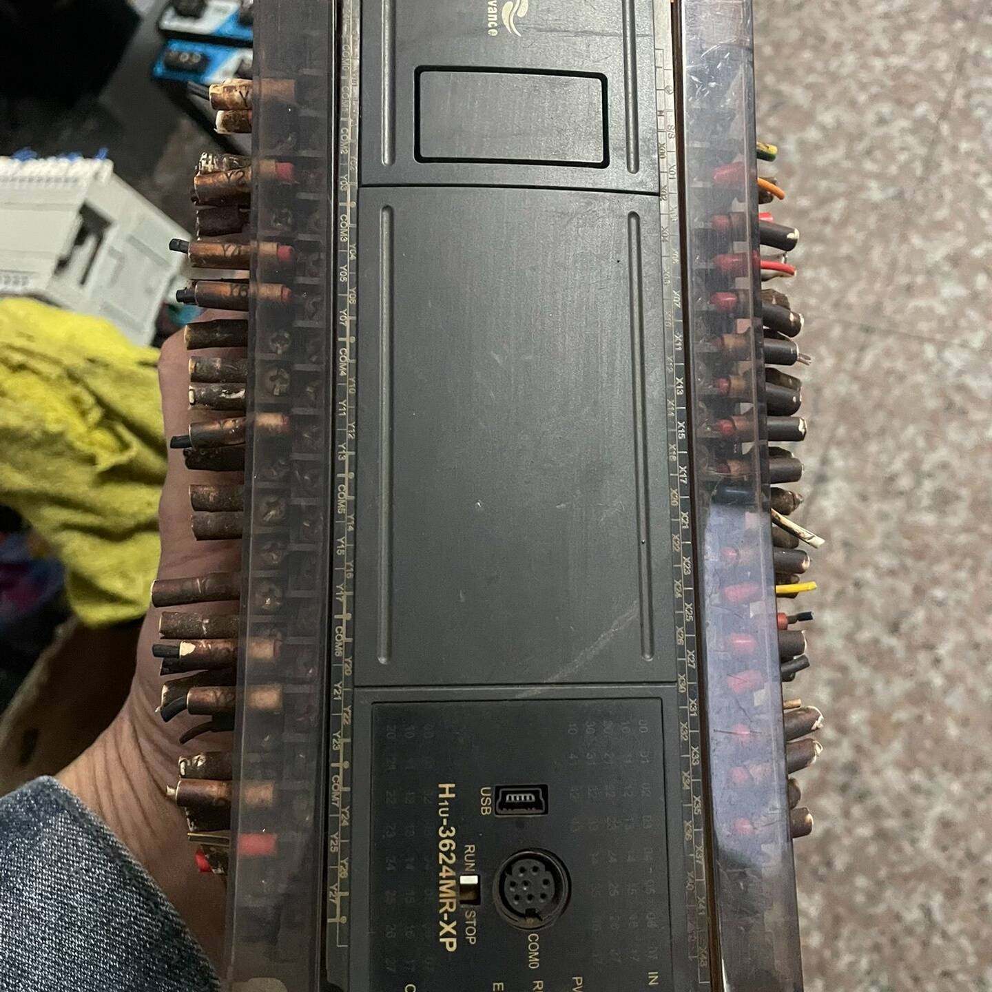 议价-汇川PLC-H1U-3624MR-XP-B 拆机一个 成色如