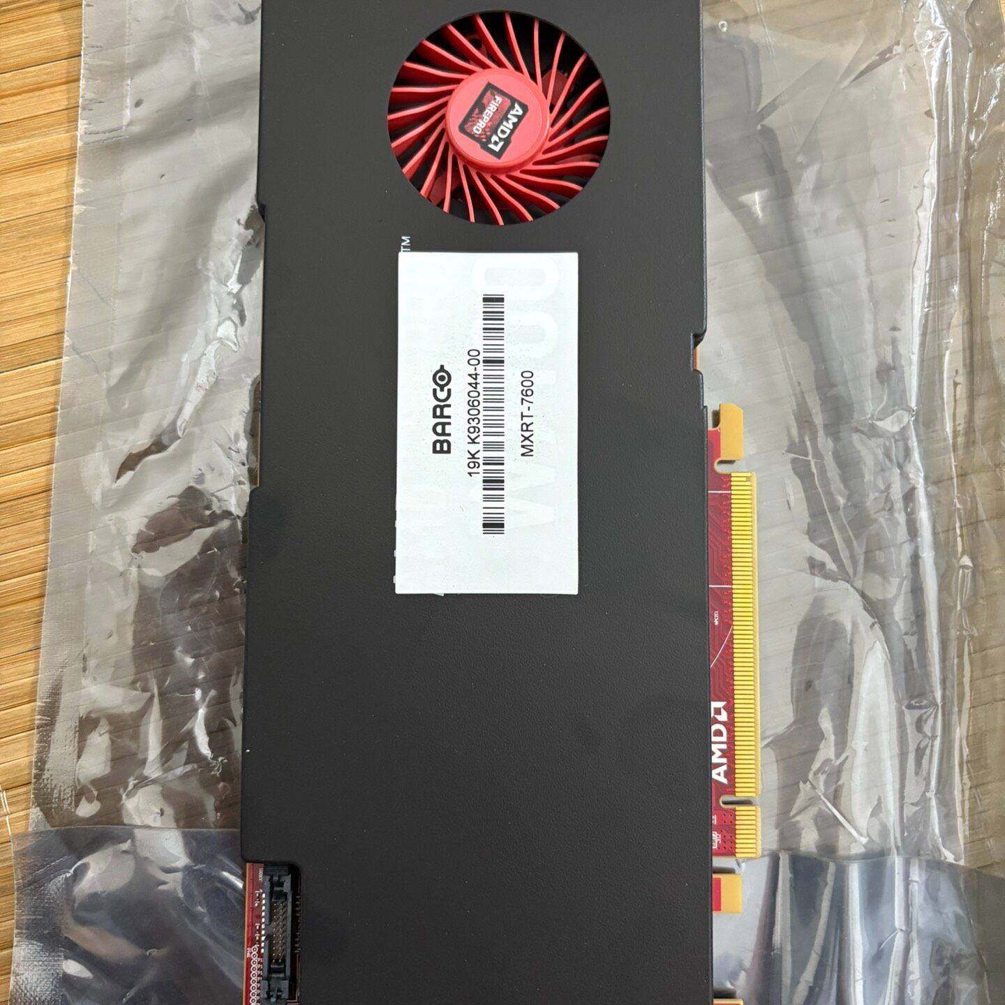 议价-全新巴可MXRT-7600 8G专用显卡，4个高清DP