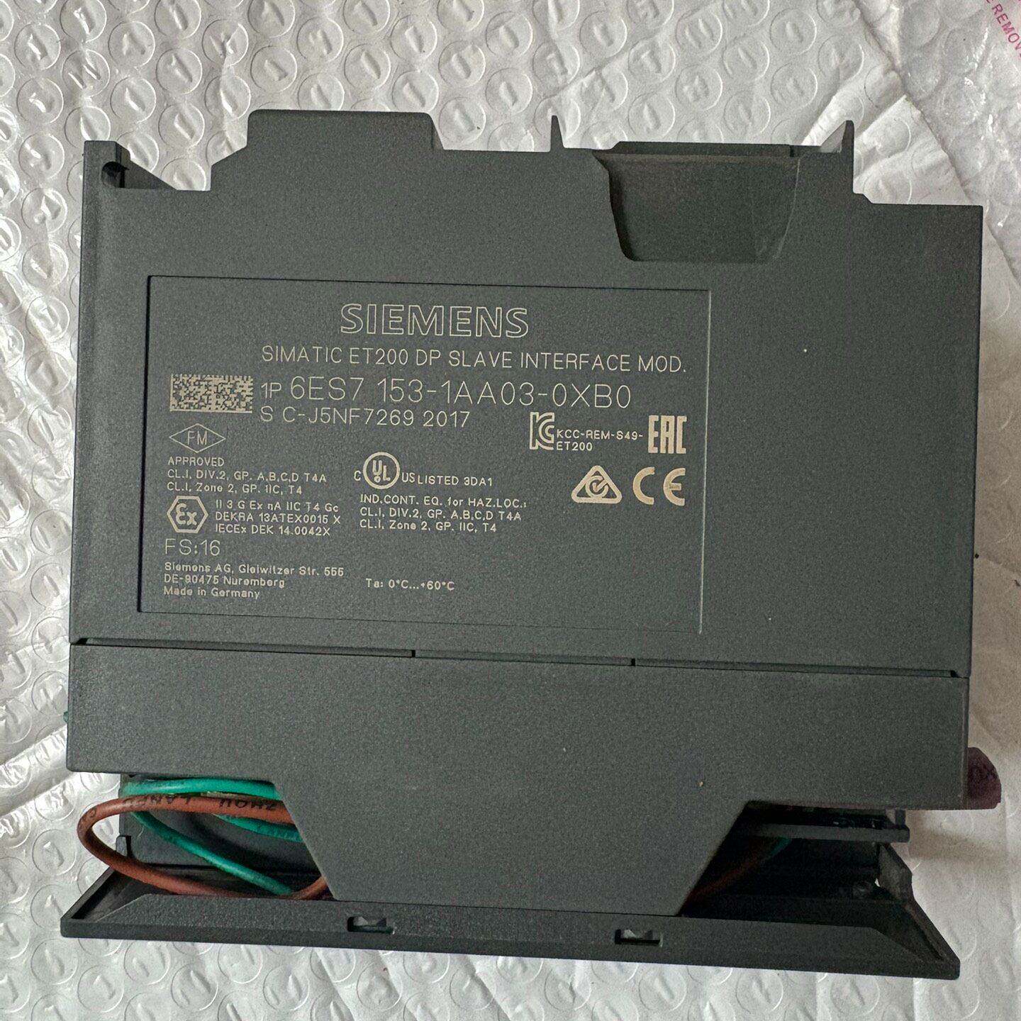 议价-西门子6ES7+153-1AA03-0XB0，德国原装进口拆