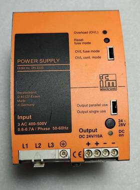 议价-易福门DN2033 电源 380/24v 10a