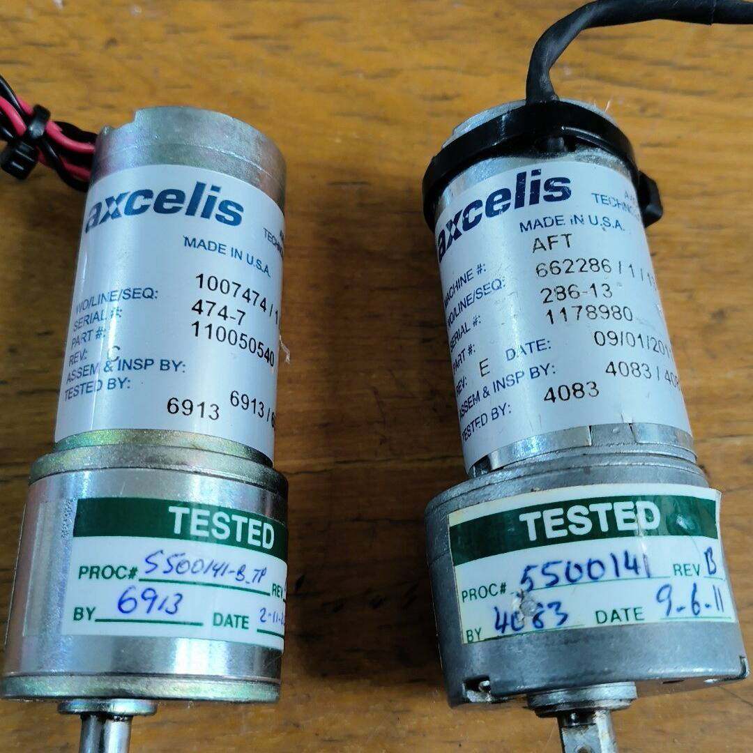 议价-设备拆机AXCELIS齿轮减速电机AFT662286/1/1