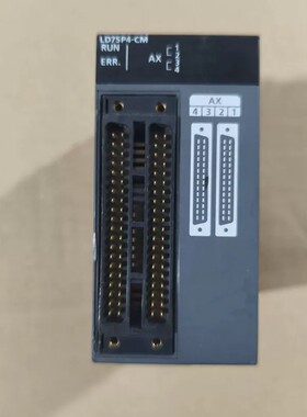 议价-三菱原装LD75P4-CM，设备拆机，成色如图实物拍摄，有破-可