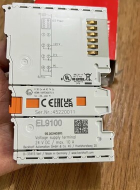 议价-倍福EL9100电压供电终端，德国原装，实物拍摄，-可维修