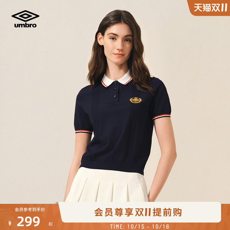umbro茵宝官方运动学院风复古T恤