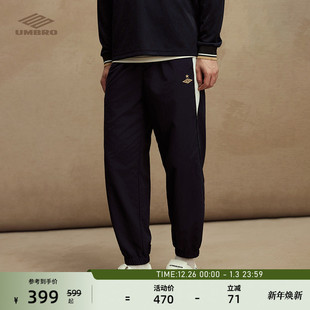 束脚裤 休闲裤 子 复古撞色男士 umbro茵宝百年金标LOGO运动长裤