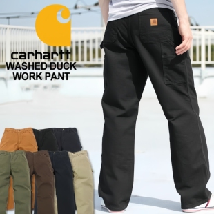 裤 现货正品 卡哈特主线复古多口袋纯棉帆布直筒工装 B11 Carhartt