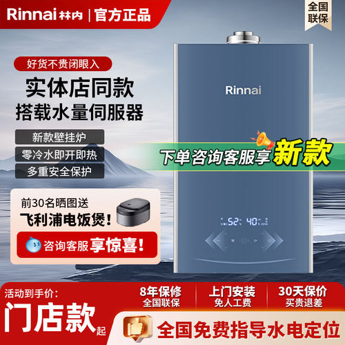 林内家用燃气壁挂炉两用