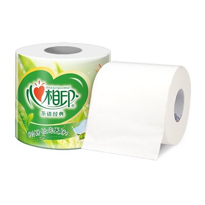家用卷纸心相印200g27卷整箱