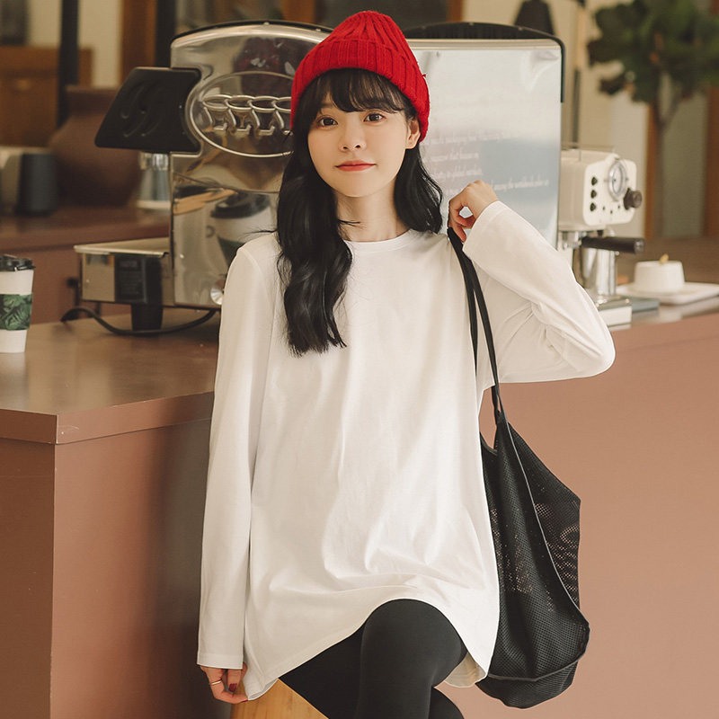 孕妇装春秋款孕妇打底衫秋季上衣秋冬t恤宽松打底衣长袖白色秋装,孕妇装/孕产妇用品/营养,T恤,淘宝优惠券,粉丝福利购,淘宝优惠卷