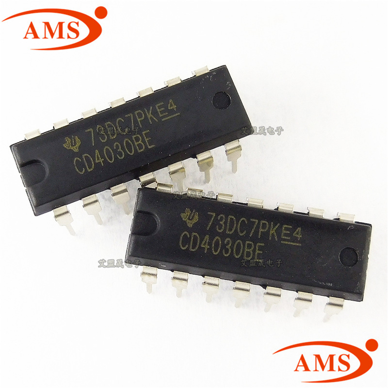 CD4030BE CD4030 DIP14直插 逻辑芯片 四异或门 TI/德州 全新现货